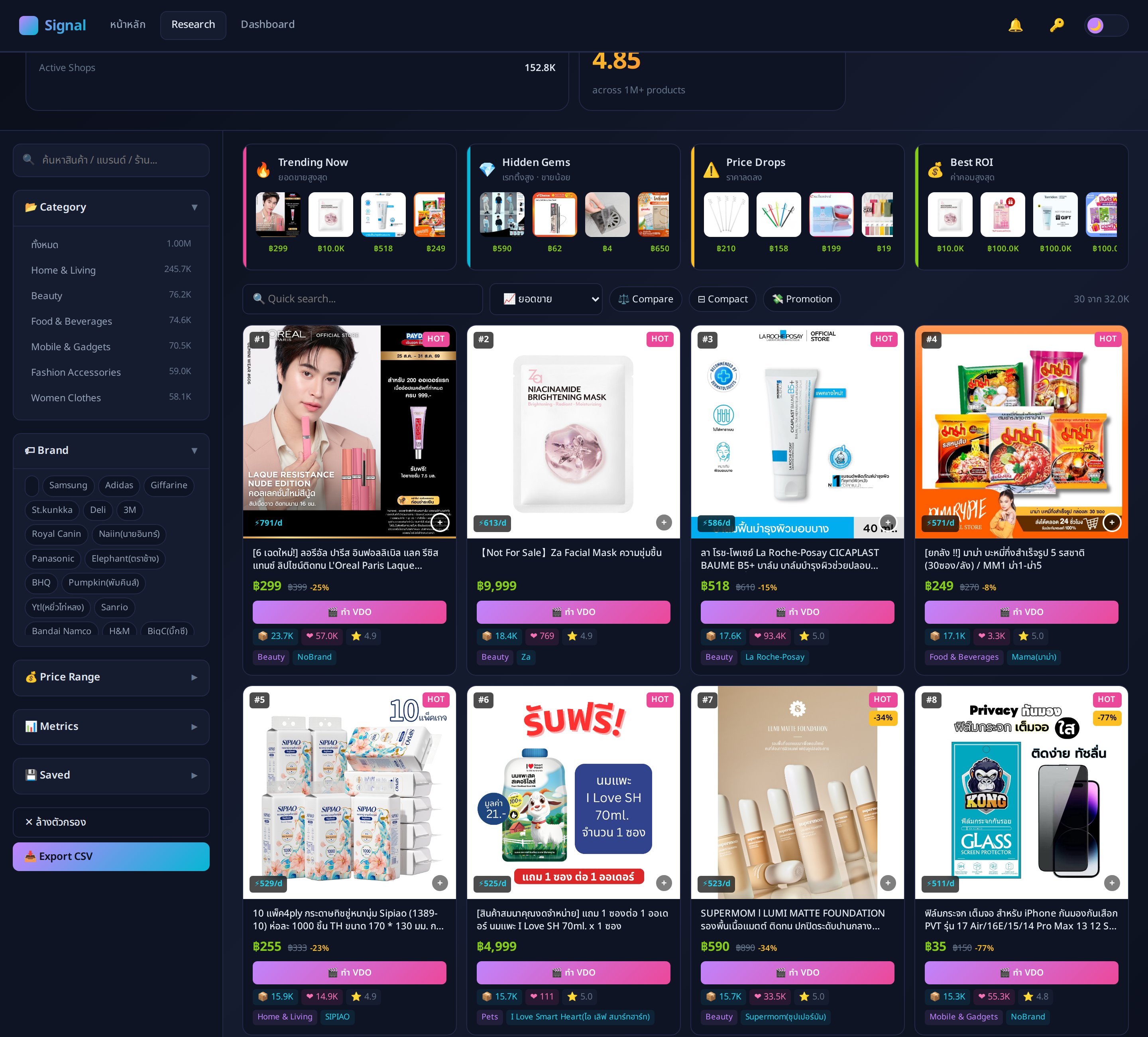 หน้าแรก SPVDO พร้อมการ์ดสินค้า